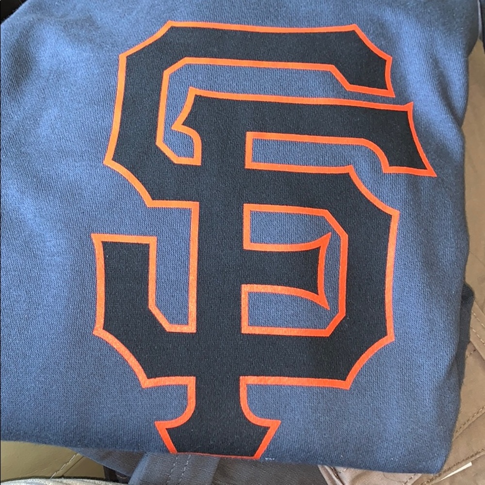 Grey SF Giants Hoodie